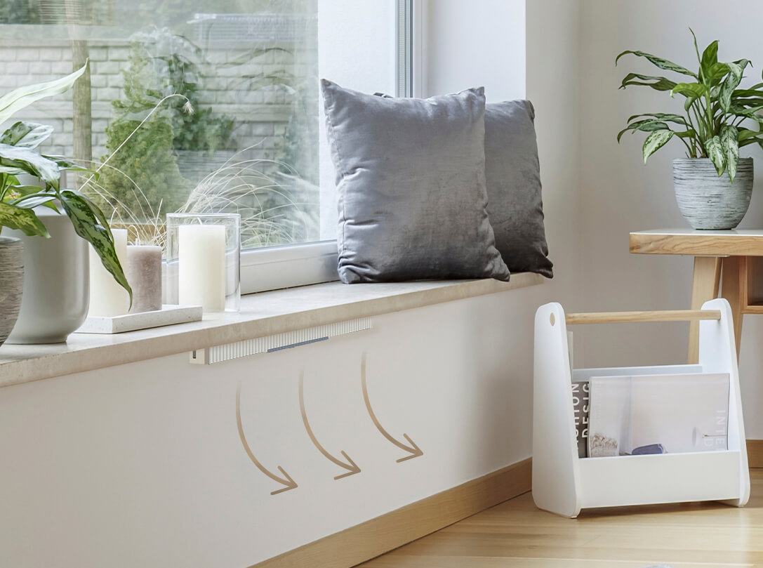 Вентиляционный клапан для пластикового окна HOME AIR