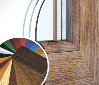 Декорирования профиля VEKA SOFTLINE 70